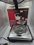 Toastmaster Electric Buffet Range 1000 Watt Modrl 6416. Fixed Price $39.60.