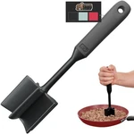Gorilla Grip Patented Heat Resistant Meat Chopper, Soft Handle, Nonstick Hamburg. Fixed Price $13.99.