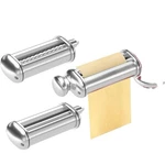 Zacme 3PCS Pasta Maker Attachment For Kitchenaid Stand Mixer Roller Cutters. Fixed Price $54.99.
