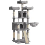 Feandrea Cat Tree, Large Tower, Condo With Scratching Posts, Board, 2. Fixed Price $117.57.