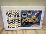 Vintage Salton Hot Tray Automatic Food Warming H922 With Original Box Cord. Fixed Price $5.99.