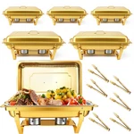 2/4/6PACK Chafing Dish Buffet Set 13.7QT 316 Stainless Steel Chafer For Catering. Fixed Price $69.99.