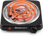 Single Coil Electric Burner And Hot Plate, 1100W, Black. Fixed Price $9.13.