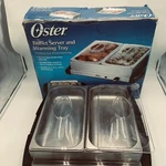 Oster CKSTBSDW02 Two 2-1/2-QUART Buffet Server And Warming Tray Tested. Fixed Price $27.95.