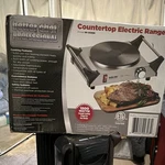 Better Chef IM-303SB 1500W Electric Single Burner Cast Iron Silver/black. Fixed Price $21.29.