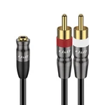 To Dual Rca Audio Cable, Gold Plated Copper Shell Heavy Duty Fem.... Fixed Price $14.23.