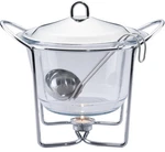 4 Quart Soup Warmer Tureen For Parties Buffet, Stainless Steel Ch.... Fixed Price $82.61.