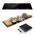 Food Warmers For Parties Buffet, 3-IN-1 Electric Warming Tray With Independent. Fixed Price $99.00.