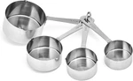Amco Stainless Steel Measuring Cups (set Of 4) - Dishwasher Safe Kitchen Gadgets. Fixed Price $12.99.