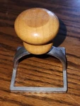 Vintage Wood Handle Pasta Cutter 2.75 Inch Square Ravioli Food Kitchen. Fixed Price $11.99.