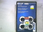 Camco 00883 Universal Electric Range Top Burner Stove Knobs W/ Adapter, Black. Fixed Price $21.95.