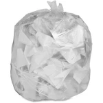 Genuine Joe High Density Clear Trash Bags, 56 Gallon, Case Of 200. Fixed Price $65.69.