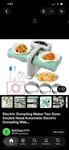 Electric Dumpling Maker Two Sizes Double Head Automatic Mak.... Fixed Price $30.00.