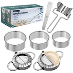 Amgoya Dumpling Maker Kit Stainless Steel Large Standard-size, Silver. Fixed Price $31.66.