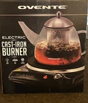 Ovente Electric Single Cast Iron Burner With 7" Hot Plate - BGS101B Fast S/h. Fixed Price $25.00.