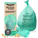Myecoworld Compostable Kitchen Waste Bags - 48 Count 100% Certified. Fixed Price $29.74.