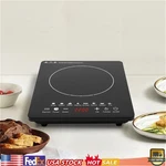 Portable Induction Cooktop 750W Countertop Burner Hot Plate Cooker Stove 8 Gears. Fixed Price $37.10.