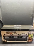 West Bend Triple Cooker Serving Station New Never Opened. Fixed Price $16.00.