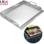 Stainless Steel Griddle Flat Top Plate Bbq Grill Outdoor Cooking Camping New. Fixed Price $87.64.