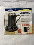 Rival Electric Beverage Warmer With Bonus Ceramic 8OZ Black Mug Cup Nob. Fixed Price $6.00.