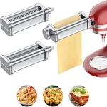 Pasta Attachment For Kitchenaid Stand Mixer Roller Cutter Set. Fixed Price $26.99.