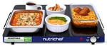 Nutrichef Electric Food Warming Tray - Adjustable Temp, Glass Surface. Fixed Price $110.97.