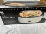 Ge Cooking Conveience 18 Quart Roaster Oven 168962 New Open Box. Fixed Price $68.87.