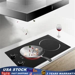 Electric Cooktop Induction Cooker 2 Burner Led Display Screen. Fixed Price $131.14.