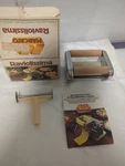 Marcato Raviolissima Vintage Pasta Machine Attachment Maker Italy Cutter Roller. Fixed Price $19.49.