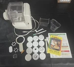 Popeil's P400 Automatic Pasta Maker Machine Multiple Attachments Never Used. Fixed Price $60.00.