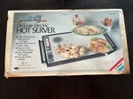 Broil King Deluxe Electric Hot Counter #1450 Server Large Warming Plate. Fixed Price $31.96.