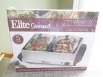 Elite Gourmet Maxi-matic Stainless Steel Buffet Server & Warming Tray #EWM-6122. Fixed Price $20.00.