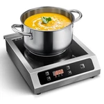 14 Inch Commercial Electric Induction Cooktop Burner Cooker 1800W. Fixed Price $125.99.