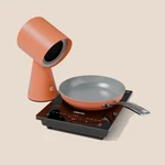 Ciarra Cooking Bundle 3: Hood Go Orange & Induction Cooktop Fry Pan Pink. Fixed Price $369.99.