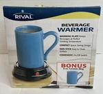 Rival Beverage Soup Warmer Includes 8 Oz Ceramic Mug Blue. Fixed Price $14.00.