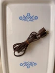 Vintage Corningware Cornflower Electromatic Warming Tray Cord P-54 Immersible. Fixed Price $76.50.