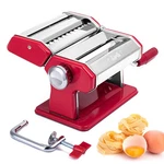 Shule Pasta Maker Machine Stainless Steel Adjustable Roller And Cutter .... Fixed Price $43.40.