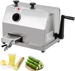 Manual Sugar Cane Juicer Machine Stainless Steel Press 110LB/H. Fixed Price $179.99.