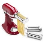 New Kitchenaid 3 Piece Attachment Pasta Roller & Cutter Set- Ksmpra Authentic. Fixed Price $84.91.