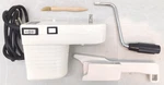 Vevor QM-1 Electric Pasta Maker Machine, 9 Adjustable Thickness Settings. Fixed Price $59.99.