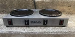 Bunn Stainless Steel Dual Burner Coffee Pot Warmer/hot Plate WX-2 Tested Works. Fixed Price $22.00.