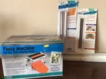 Nib Amaco Pasta Machine For Polymer Clay W/ Roller & Flexible Blade. Fixed Price $24.95.
