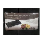 Megachef MC-6200IC Ceramic Infrared Cooktop Dual Burner Black. Fixed Price $45.00.
