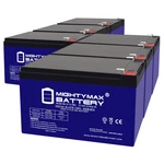 Mighty Max 12V 12AH Gel F2 Replaces Bladez SM808, Elec. Scooter - 6 Pack. Fixed Price $179.99.