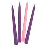 Christmas Advent Taper Candle Unscented, Seasonal Church Celebration 3 Purple.... Fixed Price $17.82.