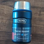 Thermos Insulated Stainless Steel Food Jar Blue Silver 24OZ 710ML DSSK3020MDB4AZ. Fixed Price $18.99.
