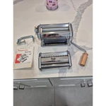Imperia Pasta Maker Noodle Chef Machine SP450 Italy Crank Clamp Cookbook. Fixed Price $80.00.