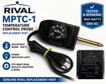 Rival Griddle Skillet Temperature Control Heat Probe Model MPTC-1A Power Cord. Fixed Price $8.99.