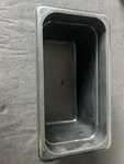 Cambro Camwear 1/3 Size Food Pan Deep Black Polycarbonate Gn Nsf 36CW. Fixed Price $14.99.