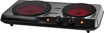 Ovente 1700W Infrared Double Burner 7.75" 6.75" Ceramic Glass Black BGI102B. Fixed Price $53.74.